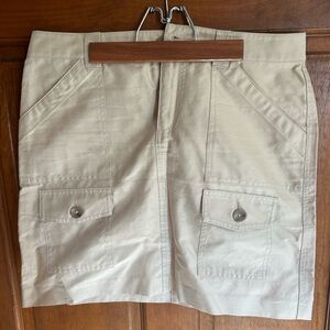 Banana Republic Tan Mini Skirt